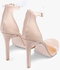 Nude Daisy Barely There High Heel Sandals