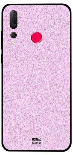 Light Pink Wool Pattern Printed Protective Case Cover For Huawei Nova 4 Light Pink/White