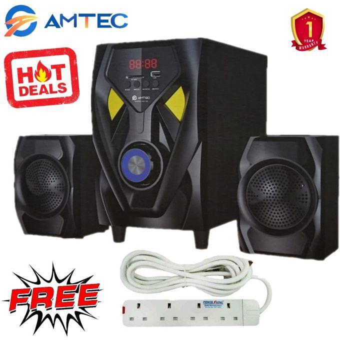 Amtec Sub Woofer System Bluetooth 2.1CH +Free 4 Way Ext.