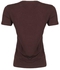 East West Stretch T-Shirt-Brown