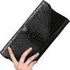 Bidear Crocodile Pattern Genuine Leather Purse Envelope Lady Evening Party Prom Clutch Bag Black