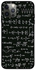 Math Printed Case Cover -for Apple iPhone 12 Pro Max Black/White Black/White
