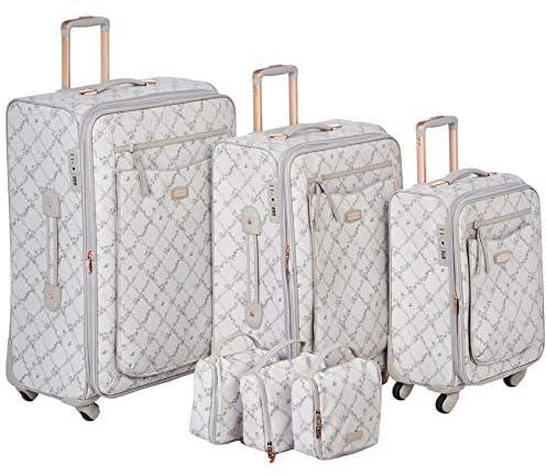 Sonada Luggage Trolley Bags Set 3 pcs 66-9764516-light white