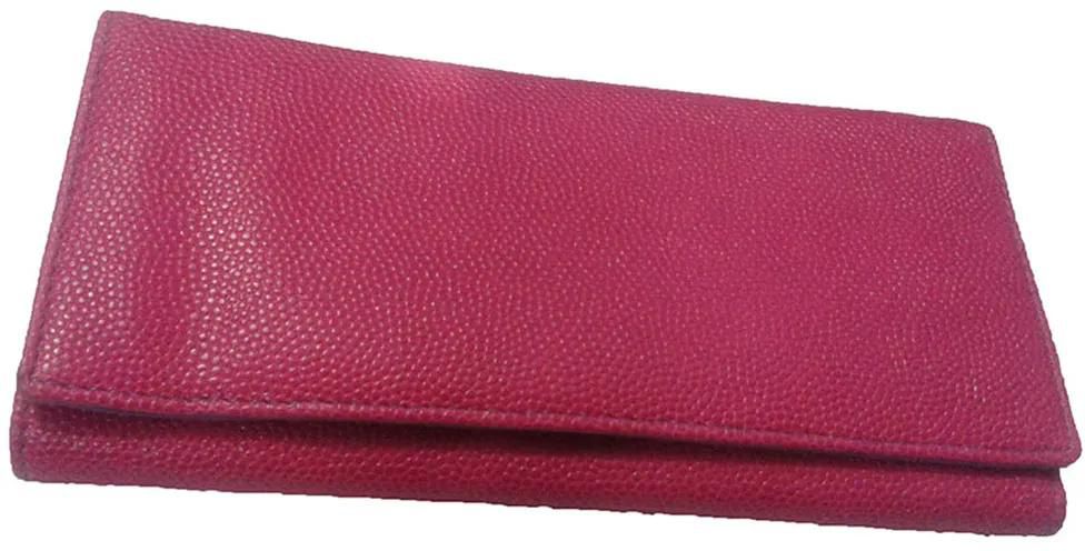 Ladies Charming Pink long leather purse/Clutch Bag