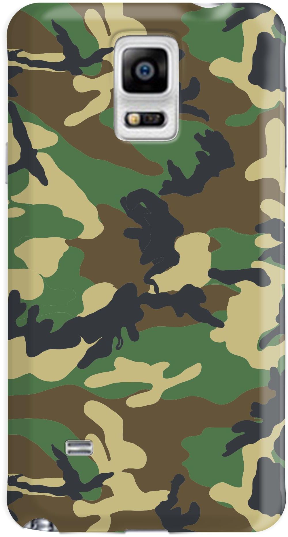 Stylizedd Samsung Galaxy Note 4 Premium Slim Snap case cover Gloss Finish - Jungle Camo