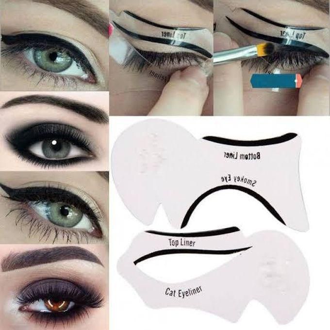 Stamp Eyeshadow And Eyeliner Silicon 6Pcs
