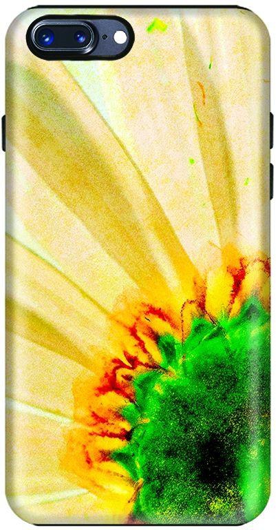 Stylizedd Apple iPhone 7 Plus Dual Layer Tough Case Cover Matte Finish - Bloomin Sunflower