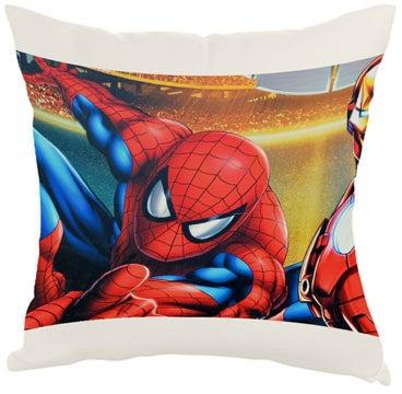 Spider-Man Printed Cushion Cover Multicolour 40x40centimeter