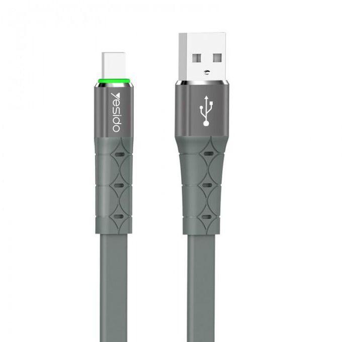 Yesido CA-40 TPE FLAT CHARGE CABLE WIRE FOR LIGHTNING / MICRO-USB / TYPE-C