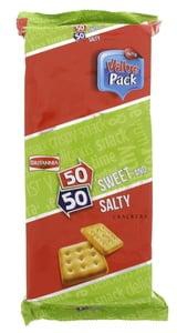 Britannia 50 - 50 Sweet and Salty Crackers 6 x 71 g