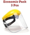 Clear Safety Face Shield - Economic Pack - 3 Pcs