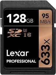 Lexar Professional 633x UHS-I SDHC / SDXC Cards (128GB)