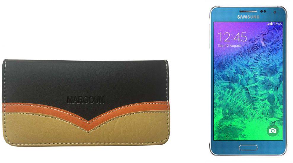 Margoun side belt case pouch for Samsung Galaxy alpha G850F