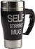 Stainless Steel Stirring Auto Mixing Mug for Office Home Tea Coffee Cup