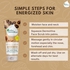 Vatika Dermoviva Energizing Coffee & Walnut Face Scrub - 150 ml | Natural Energy Booster for Skin | For All Skin Types