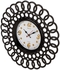 Get Plastic Wall Watch, 44 cm - Dark Brown with best offers | Raneen.com