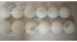 Table Tennis Eggs - 12 Pieces