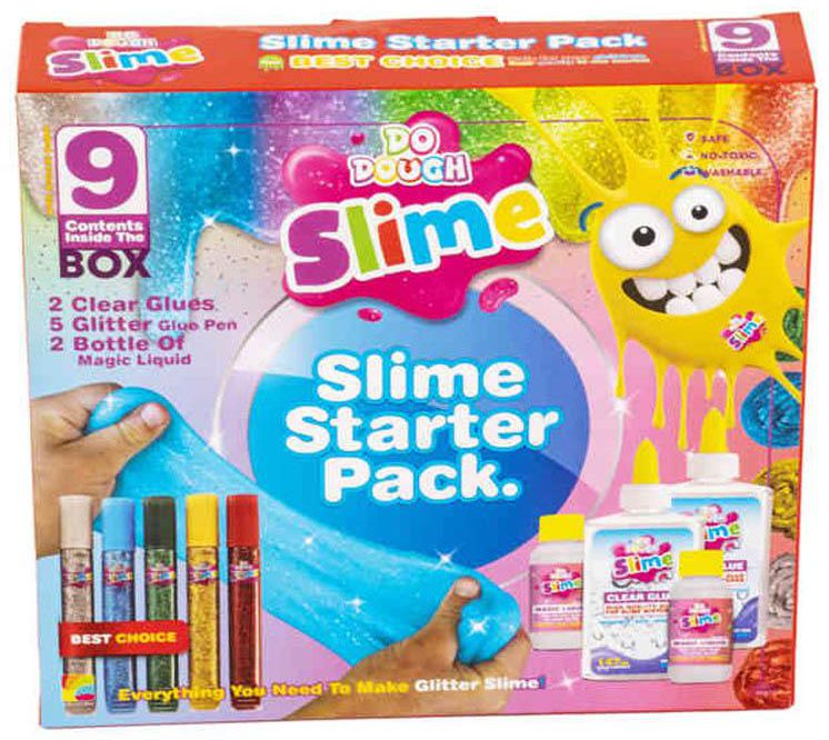 Do Dough Slime - Slime Starter Pack (9 Contents Pack)- Babystore.ae