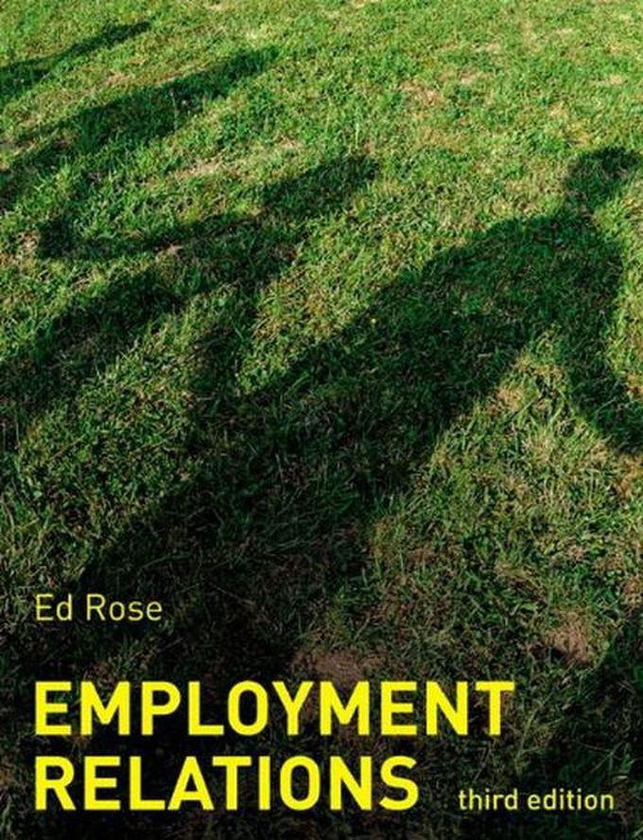 Employment Relations In The Uk
