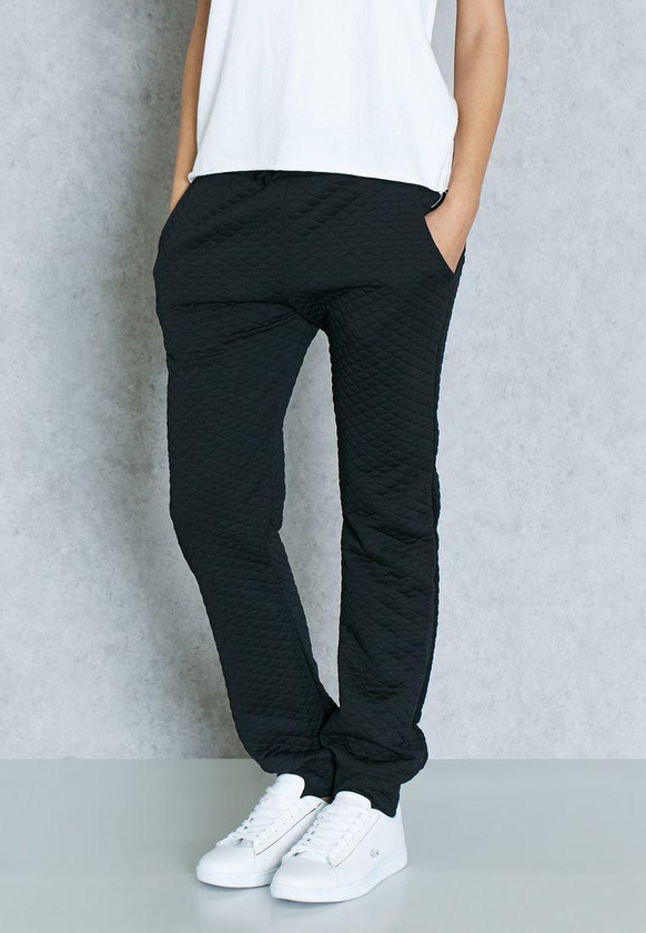 Quilted Pocket Joggers