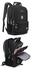 Coolbell 18.4 Inches Waterproof Laptop Backpack - Black