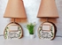 Home Is Where We Are Together Wooden Lamp