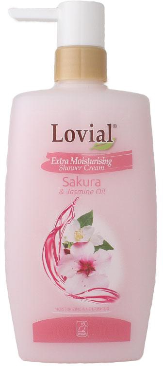Lovial Extra Moisturising Shower Cream - Sakura &amp; Jasmine Oil 500ML