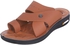 Get Al Dawara Leather Flip Flop Slippers for Men with best offers | Raneen.com