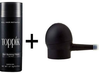 Toppik Hair Building Fibers Black With Applicator 27.5 G