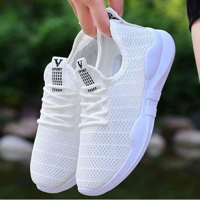 Sneakers For Women - Cheap Canvas - White