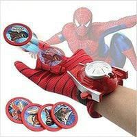 Generic Ultimate Spider-Man Gloves Frisbees Disc Launcher Kids Toy For Ages 4+