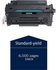 SKY 55A -CE255A Compatible Toner Cartridge for LaserJet Enterprise 500 MFP M525 M521 P3015 LBP6750 LBP3580 Printers