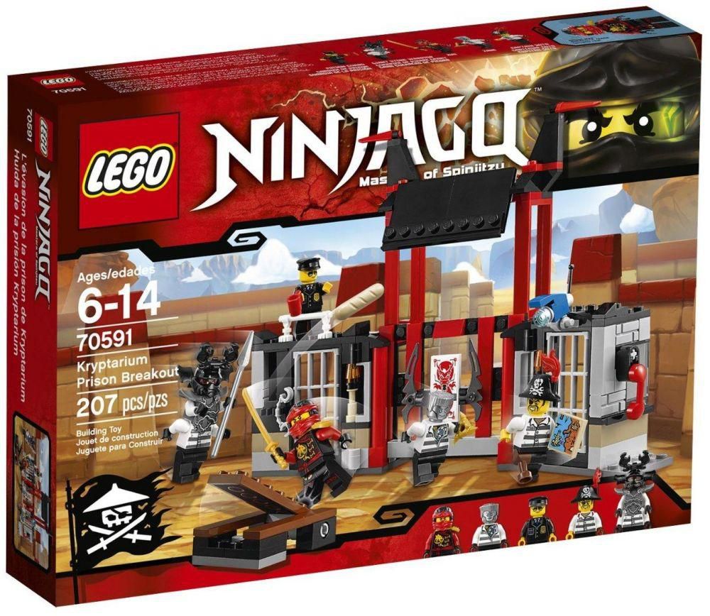 LEGO Ninjago 70591 Kryptarium Prison Breakout Building Kit