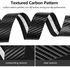 2-Piece Carbon Fiber Handlear Tape 18.5x12x3.3cm