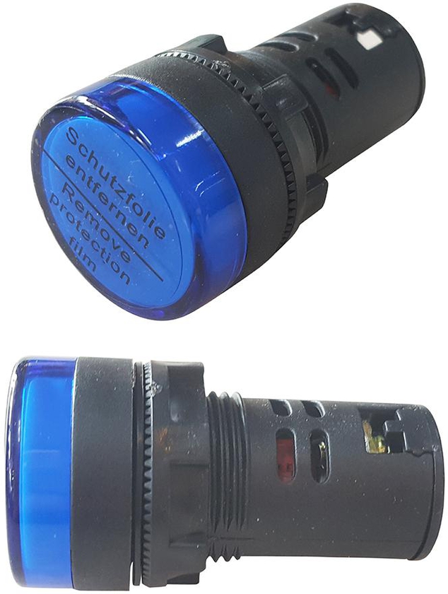 Globalproofficial 5pcs x 22mm LED PILOT LAMP