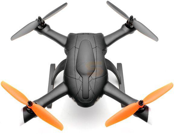 HiSKY HMX280 5CH 2.4G 6 Axis Gyro RC Quadcopter CC3D FC RTF with 360 degrees Rolling LED Light-Black
