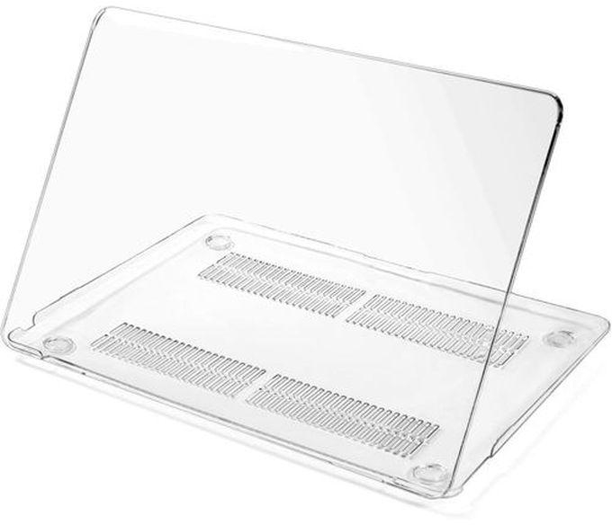 جراب MacBook Air 13 بوصة إصدار A2337 A1932 A2179 ، غطاء صلب ناعم الملمس لجهاز MacBook Air 13 شفاف كريستالي