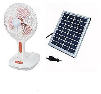 Kamisafe Combo Rechargeable Desk Fan Free Solar Panel Price From