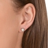 Pandora 925 Sterling Silver Freshwater Pearl Stud Earrings - 290533P