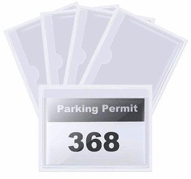 Car Permit Holder, Windscreen Card Holder Parking Permit Holders Clear Ticket Holder