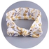 ربطة شعر مرنة بتصميم زهرة لطيفة للبنات - مجموعة من 3 قطع