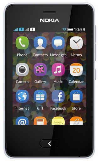 Nokia Asha 501 (Wi-Fi, White)