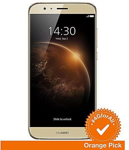 Huawei هاتف جى 8 - 5.5 بوصة - ثنائى الشريحة - ذهبى