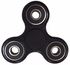 Black Plastic EDC Fidgets Hand Spinner For Autism and ADHD Children Adults Focus Keep Hands Busy Tri-Spinner Fidget Toy