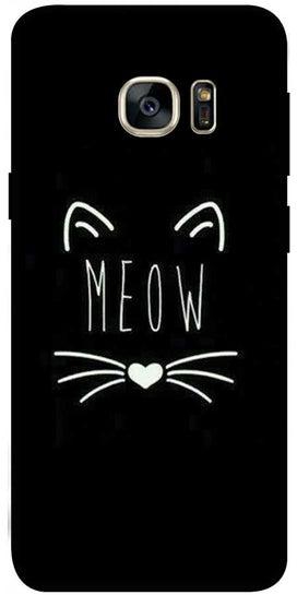 Protective Case Cover For Samsung Galaxy S7 Smart Series Printed Protective Case Cover for Samsung Galaxy S7 Meow