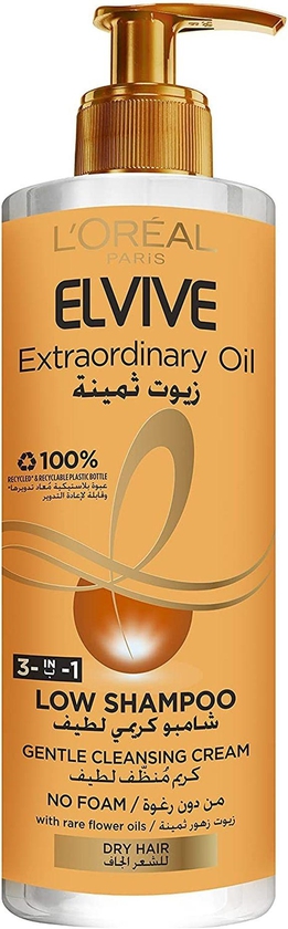 L'Oreal Paris Elvive Extraordinary Oil Low Shampoo For Dry Hair - 400 ML