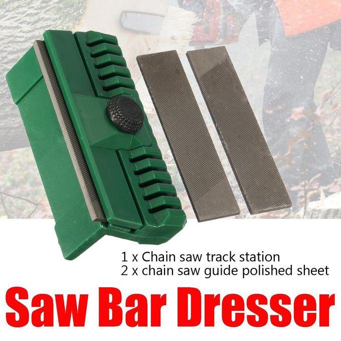 Generic Fine Steel Chainsaw Chain Guide Bar Rail Dresser Garden Tool With Polished Files