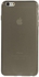 0.4mm Slim Nonslip Inner TPU Case & Screen Guard for  iPhone 6 Plus [Gray]