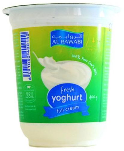 Al Rawabi Fresh Full Cream Yogurt - 400 g