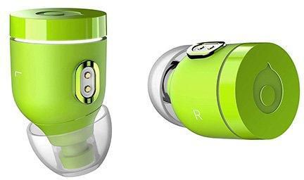 Crazybaby Air NanoTrue Wireless Bluetooth Headset,Volt Green